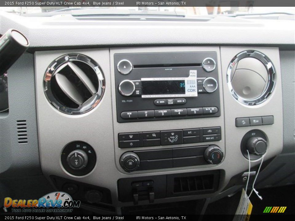 2015 Ford F250 Super Duty XLT Crew Cab 4x4 Blue Jeans / Steel Photo #30