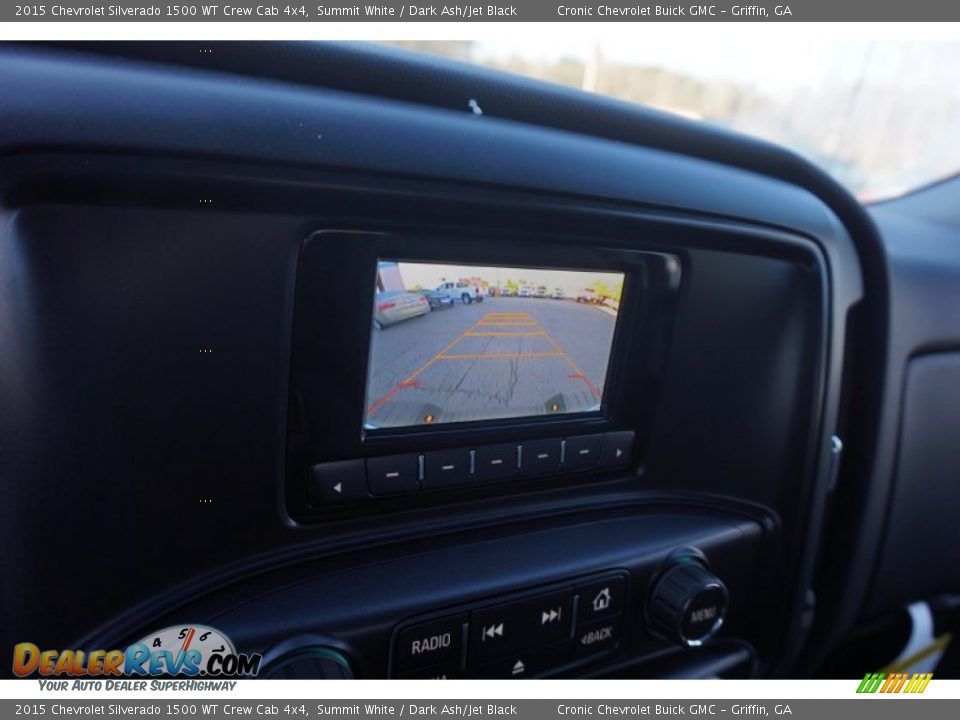 2015 Chevrolet Silverado 1500 WT Crew Cab 4x4 Summit White / Dark Ash/Jet Black Photo #15