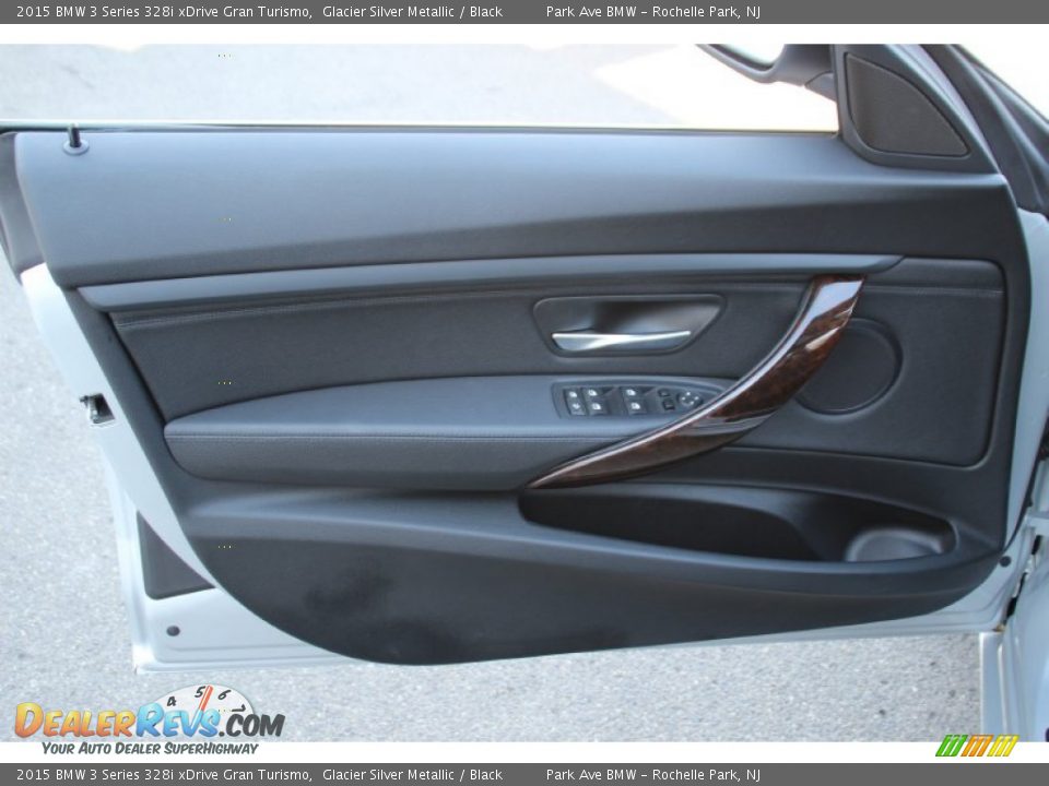 2015 BMW 3 Series 328i xDrive Gran Turismo Glacier Silver Metallic / Black Photo #8