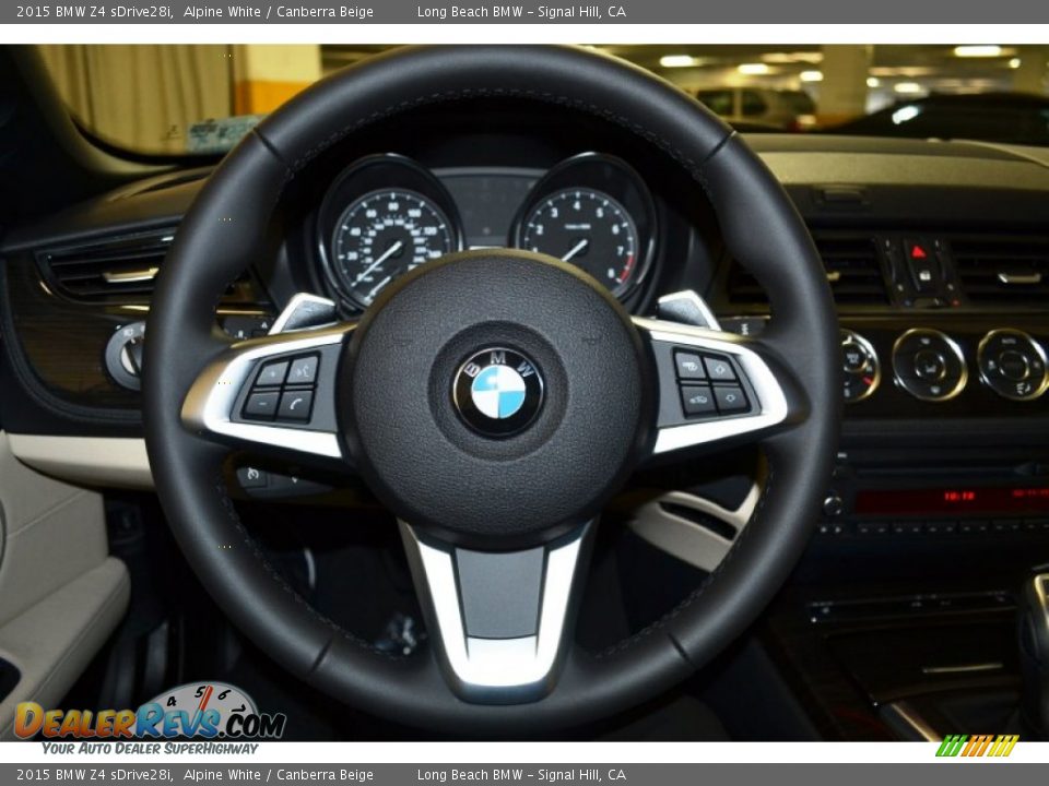 2015 BMW Z4 sDrive28i Steering Wheel Photo #9