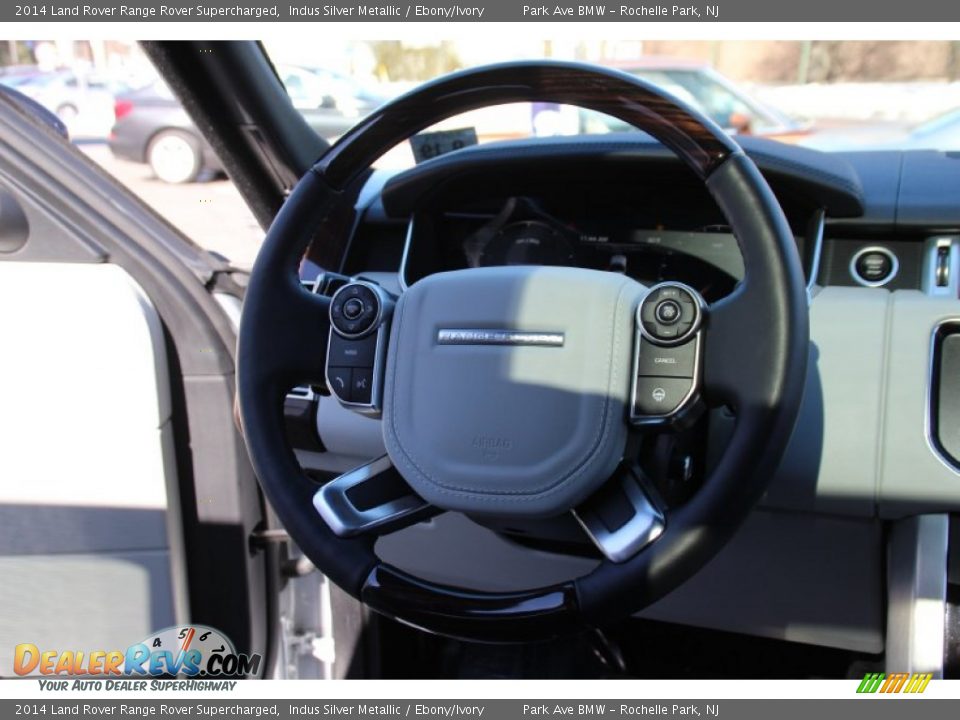2014 Land Rover Range Rover Supercharged Steering Wheel Photo #19