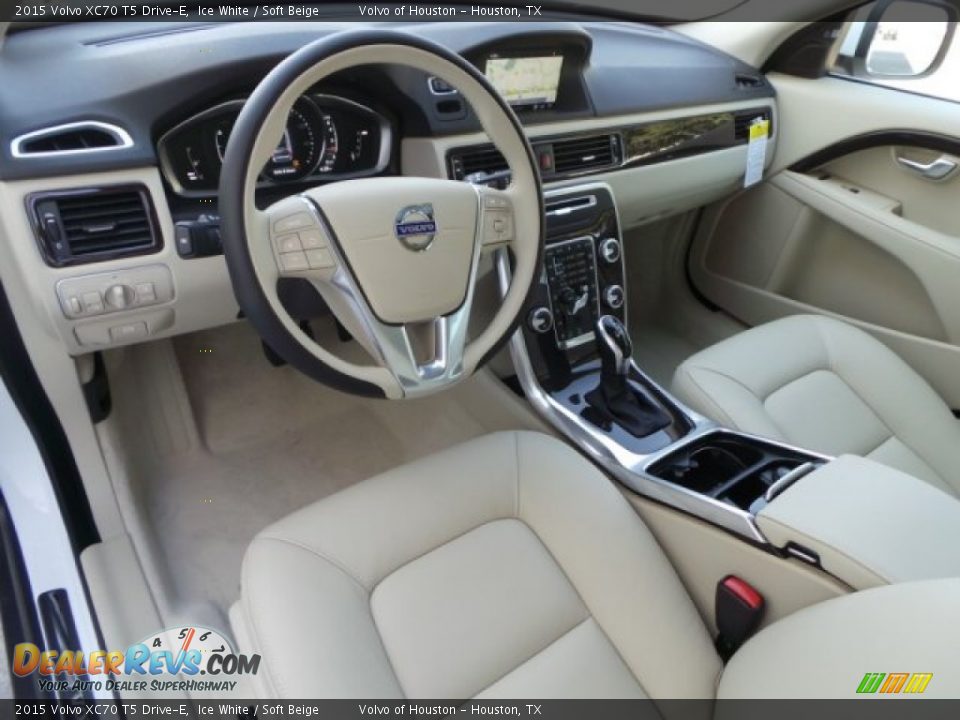 Soft Beige Interior - 2015 Volvo XC70 T5 Drive-E Photo #10