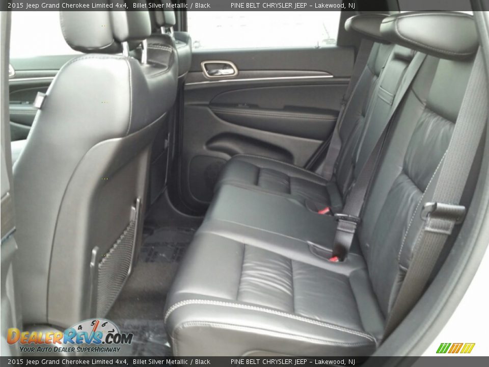 2015 Jeep Grand Cherokee Limited 4x4 Billet Silver Metallic / Black Photo #6