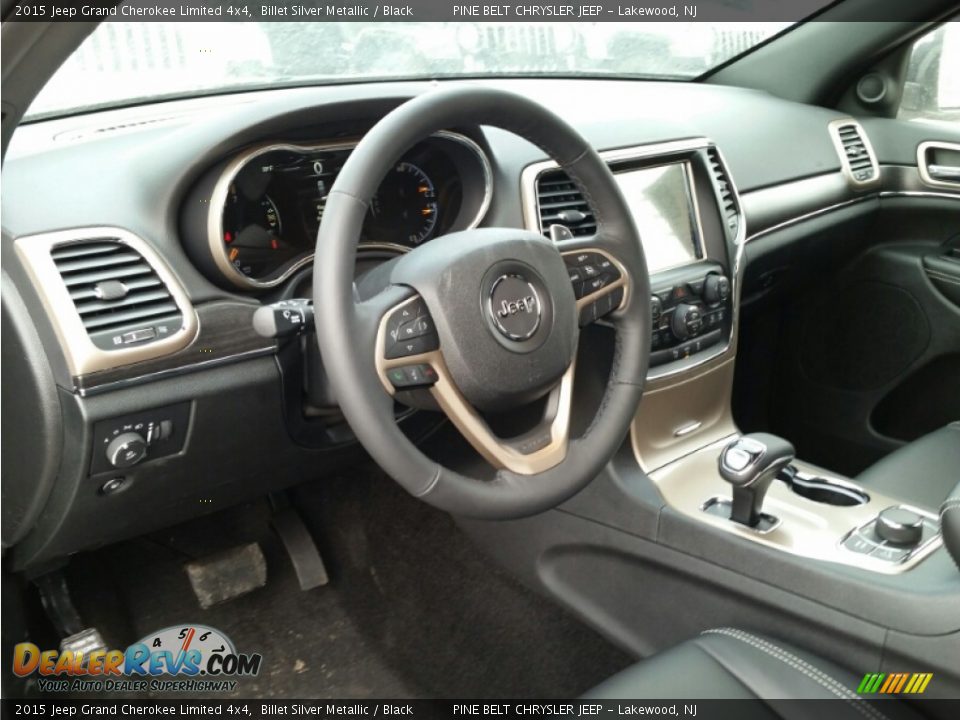 2015 Jeep Grand Cherokee Limited 4x4 Billet Silver Metallic / Black Photo #7