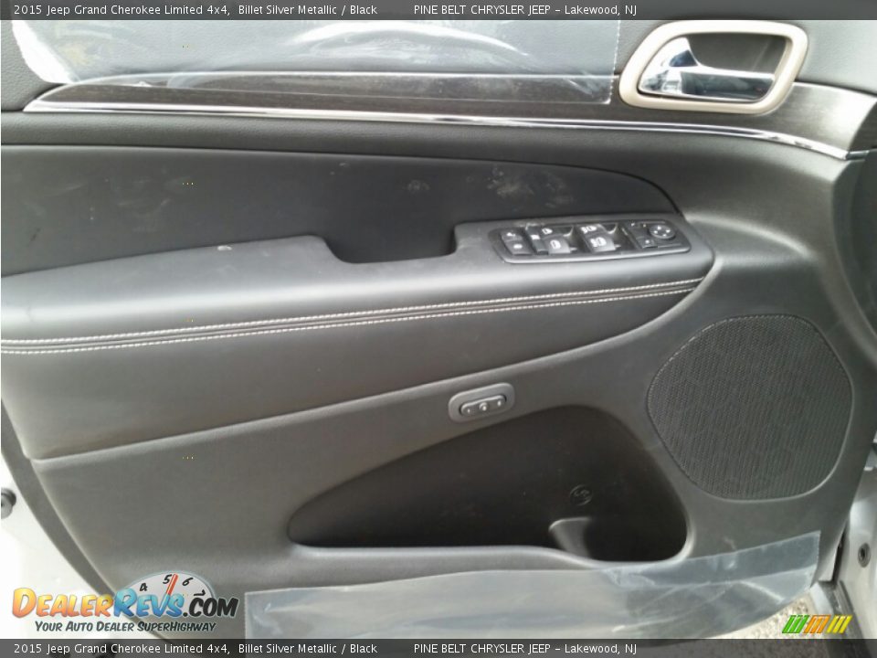 2015 Jeep Grand Cherokee Limited 4x4 Billet Silver Metallic / Black Photo #8