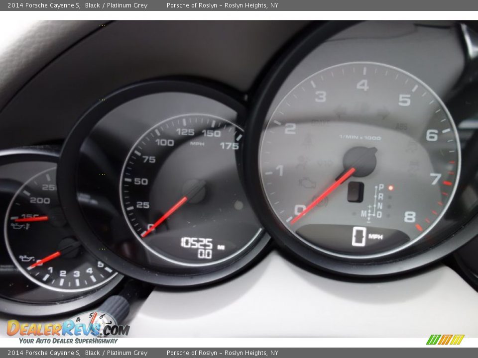 2014 Porsche Cayenne S Black / Platinum Grey Photo #22