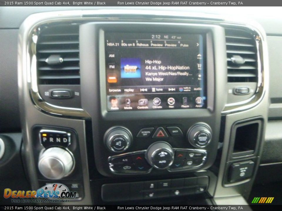 Controls of 2015 Ram 1500 Sport Quad Cab 4x4 Photo #18