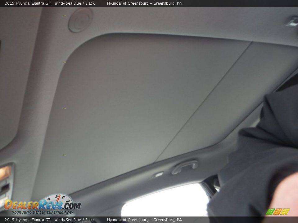2015 Hyundai Elantra GT Windy Sea Blue / Black Photo #10