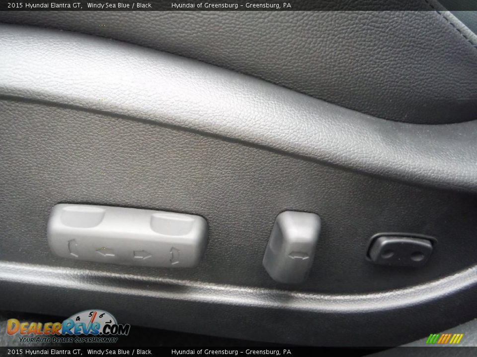 2015 Hyundai Elantra GT Windy Sea Blue / Black Photo #12