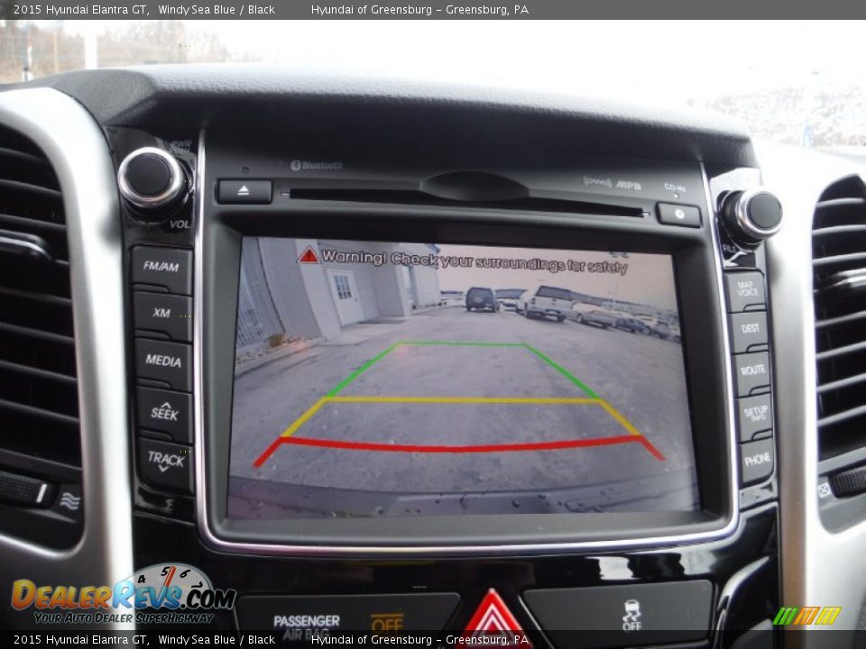 2015 Hyundai Elantra GT Windy Sea Blue / Black Photo #14