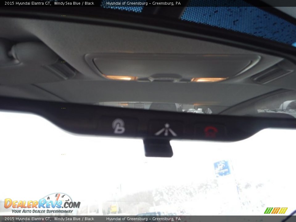 2015 Hyundai Elantra GT Windy Sea Blue / Black Photo #16