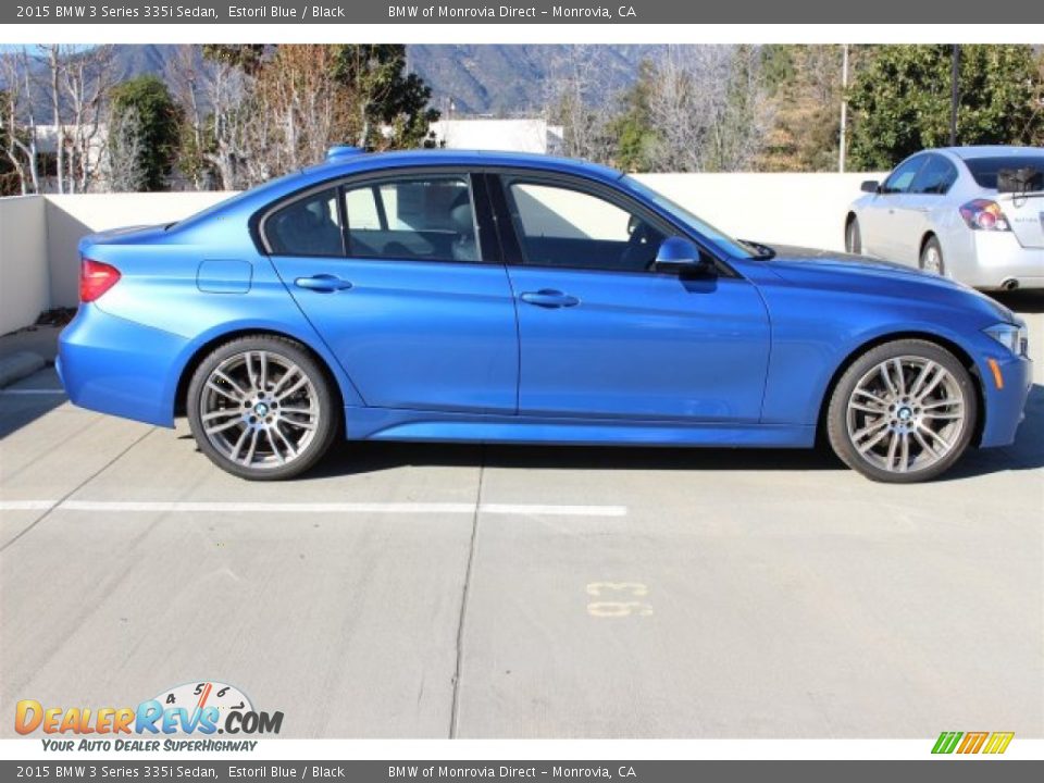 Estoril Blue 2015 BMW 3 Series 335i Sedan Photo #2