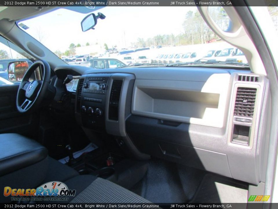 2012 Dodge Ram 2500 HD ST Crew Cab 4x4 Bright White / Dark Slate/Medium Graystone Photo #19