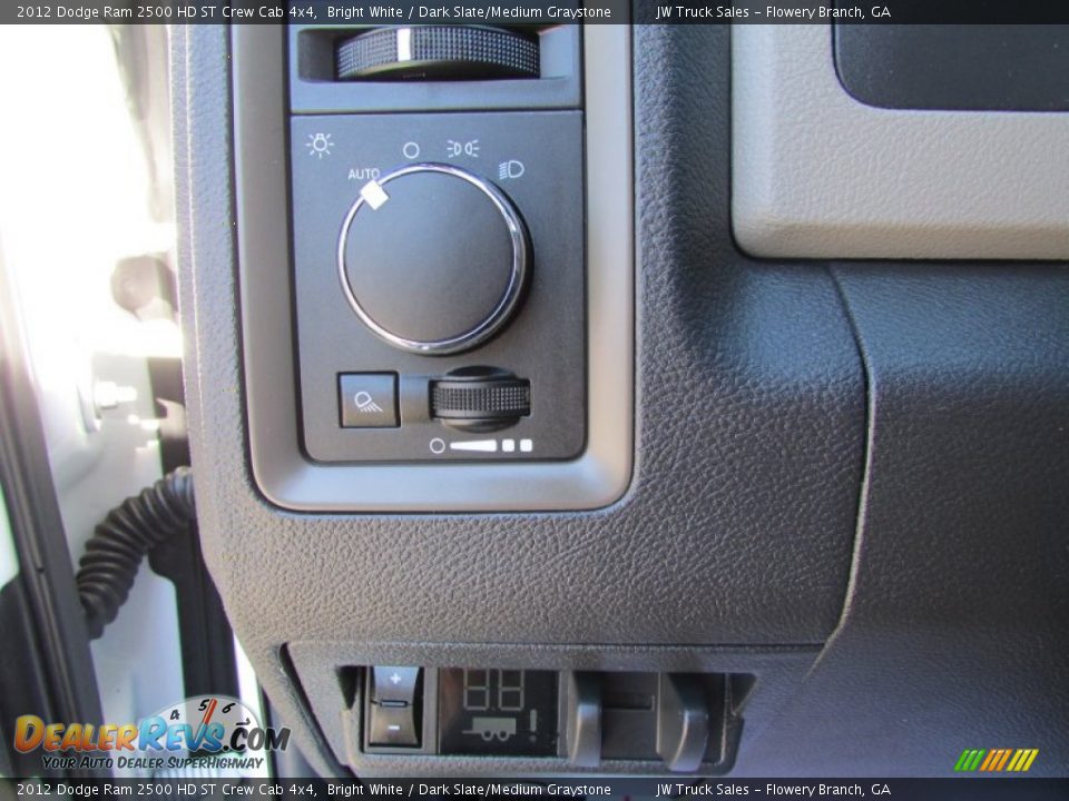 2012 Dodge Ram 2500 HD ST Crew Cab 4x4 Bright White / Dark Slate/Medium Graystone Photo #33