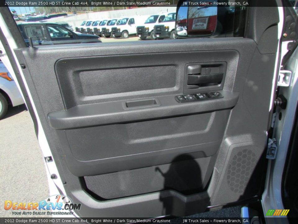 2012 Dodge Ram 2500 HD ST Crew Cab 4x4 Bright White / Dark Slate/Medium Graystone Photo #34