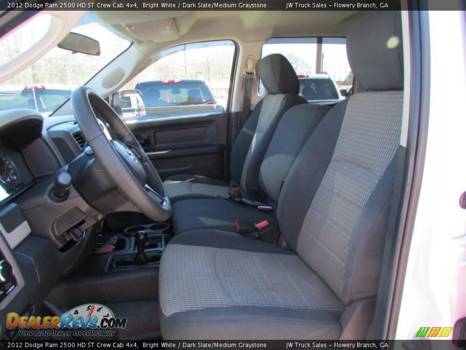 2012 Dodge Ram 2500 HD ST Crew Cab 4x4 Bright White / Dark Slate/Medium Graystone Photo #36