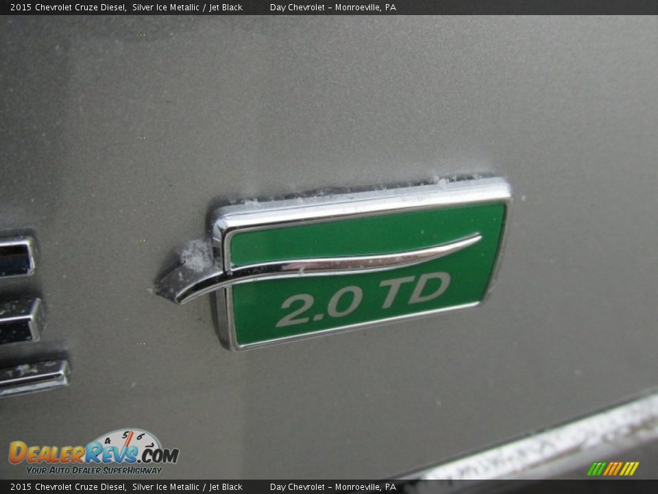 2015 Chevrolet Cruze Diesel Silver Ice Metallic / Jet Black Photo #6