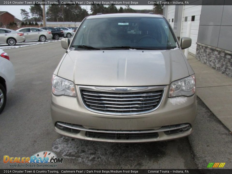 2014 Chrysler Town & Country Touring Cashmere Pearl / Dark Frost Beige/Medium Frost Beige Photo #2