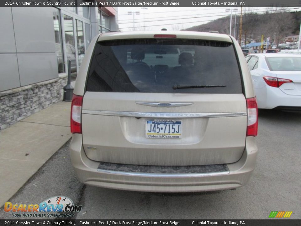 2014 Chrysler Town & Country Touring Cashmere Pearl / Dark Frost Beige/Medium Frost Beige Photo #5