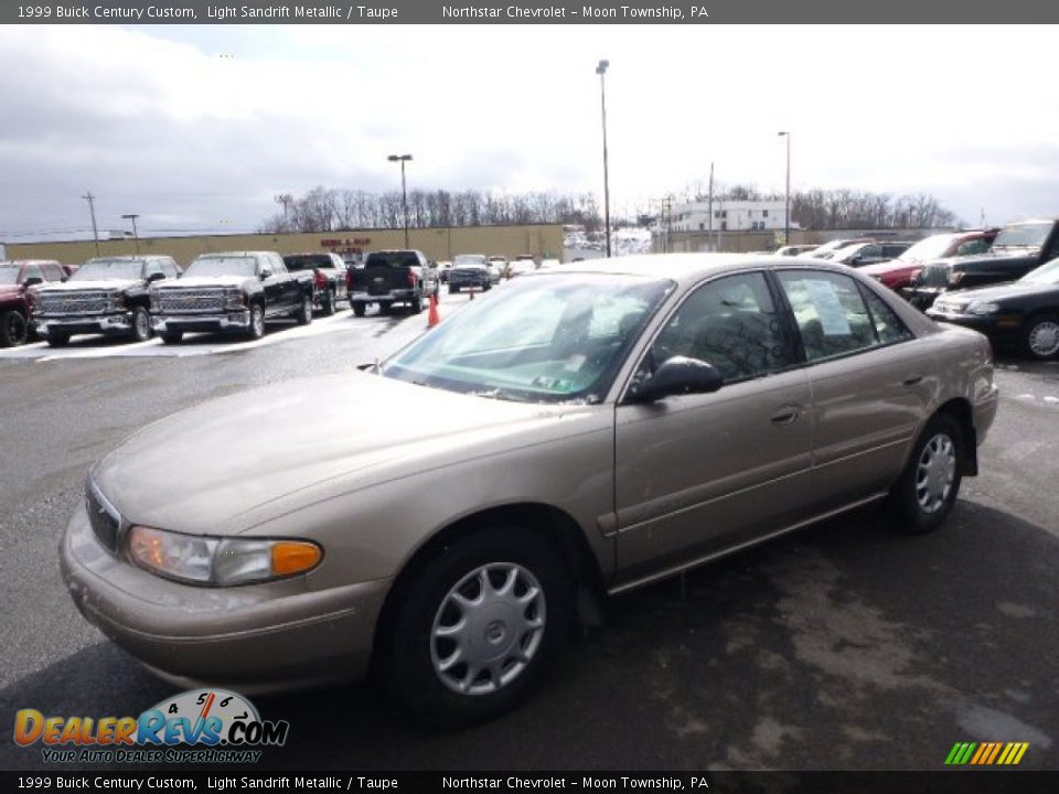 1999 Buick Century Custom Light Sandrift Metallic / Taupe Photo #1