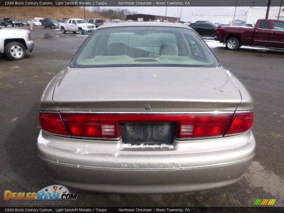 1999 Buick Century Custom Light Sandrift Metallic / Taupe Photo #3