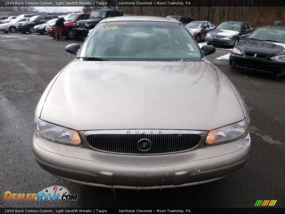 1999 Buick Century Custom Light Sandrift Metallic / Taupe Photo #6