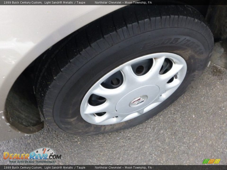 1999 Buick Century Custom Light Sandrift Metallic / Taupe Photo #7