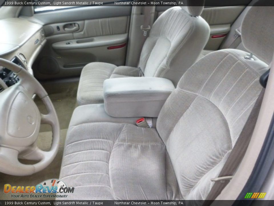 1999 Buick Century Custom Light Sandrift Metallic / Taupe Photo #8