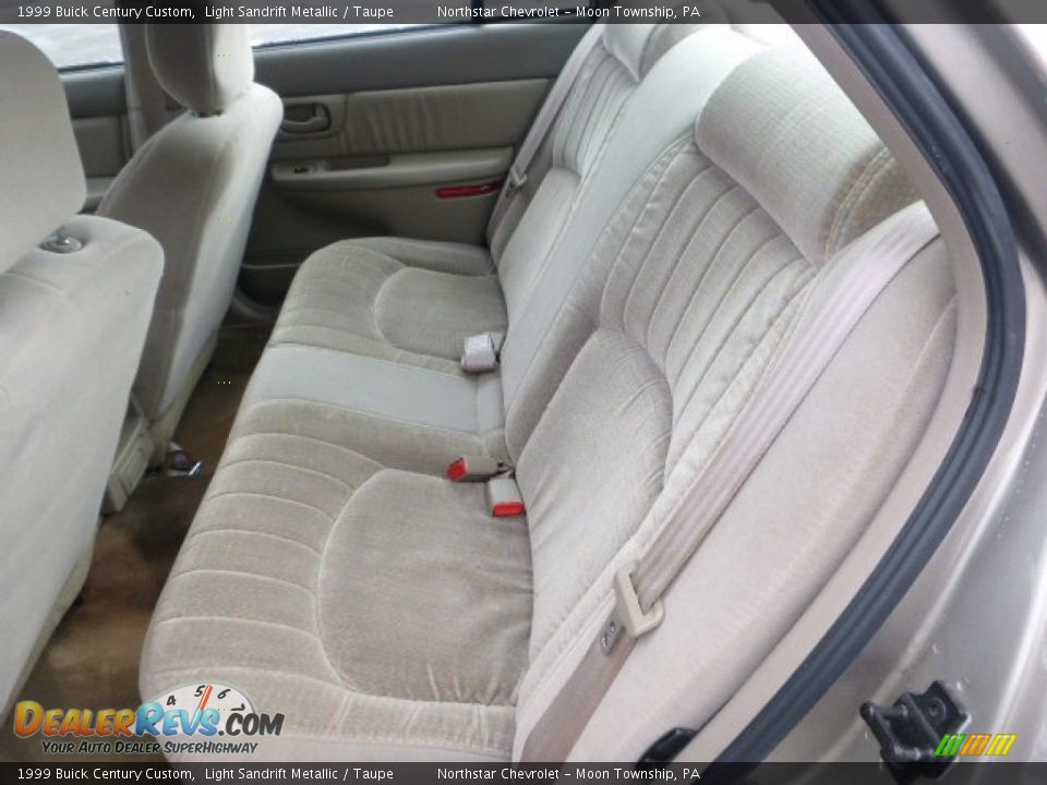 1999 Buick Century Custom Light Sandrift Metallic / Taupe Photo #9