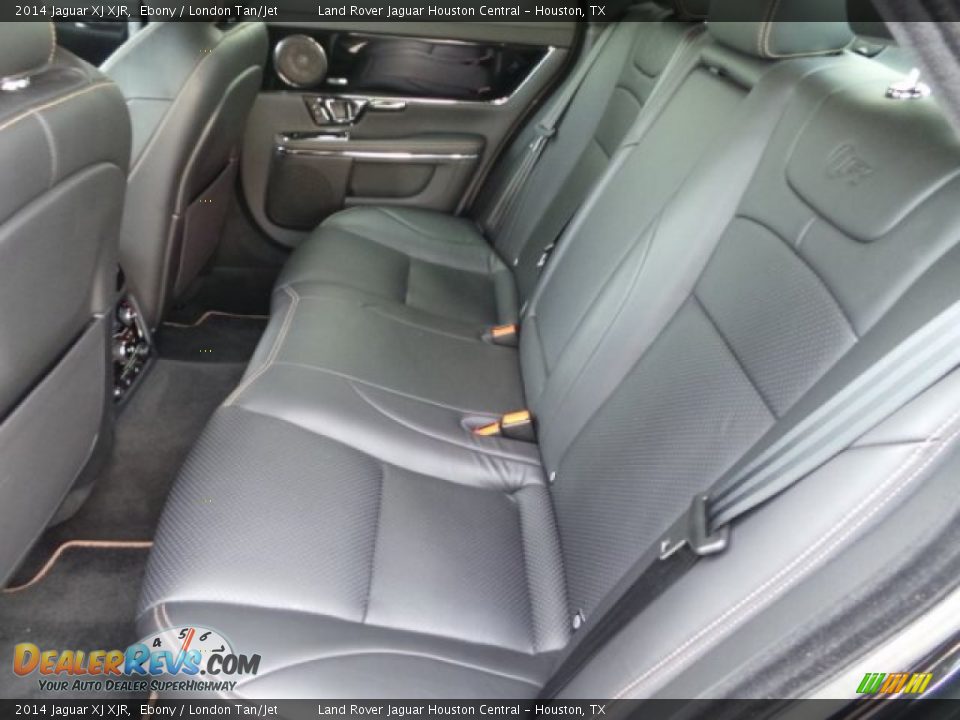 Rear Seat of 2014 Jaguar XJ XJR Photo #3