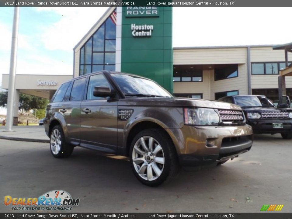 2013 Land Rover Range Rover Sport HSE Nara Bronze Metallic / Arabica Photo #1