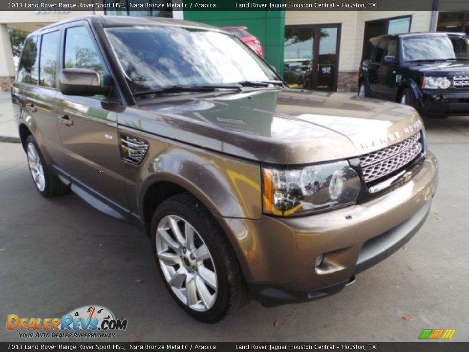 2013 Land Rover Range Rover Sport HSE Nara Bronze Metallic / Arabica Photo #5