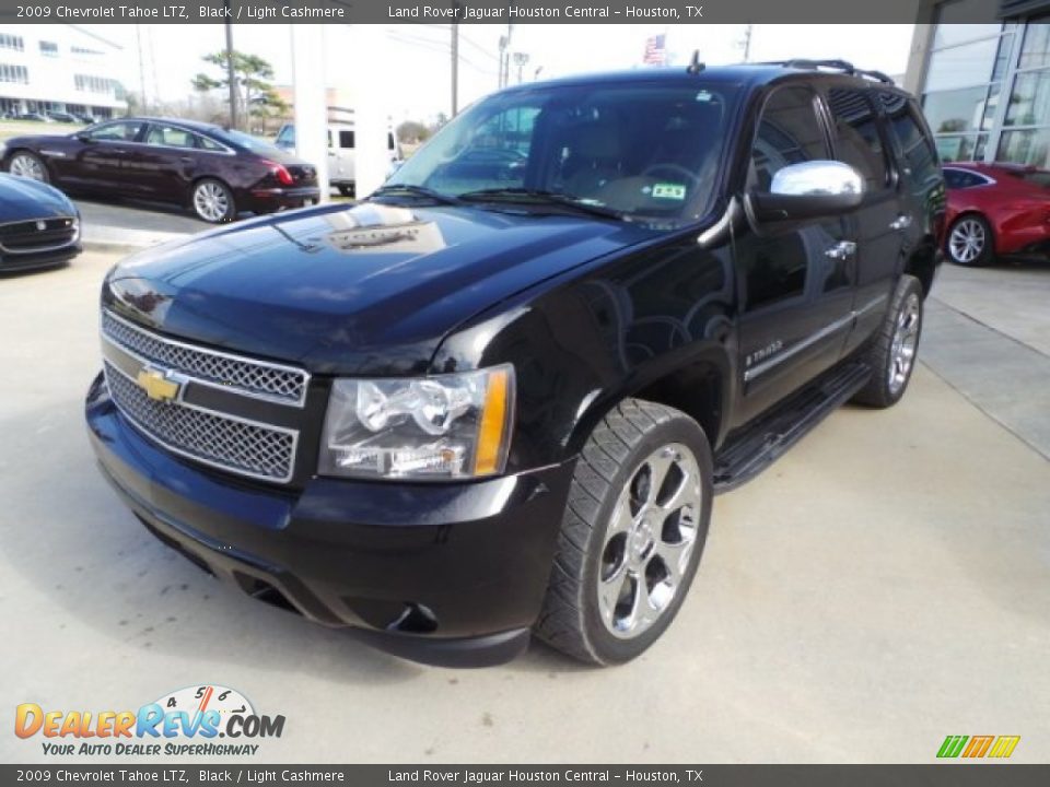 2009 Chevrolet Tahoe LTZ Black / Light Cashmere Photo #6