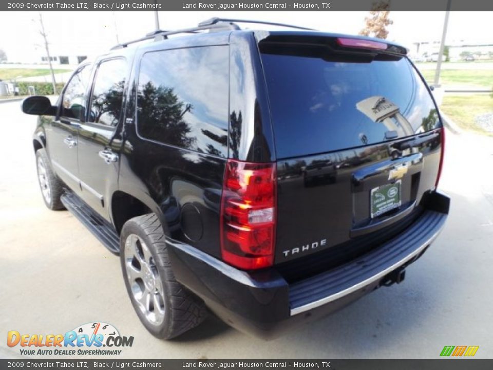 2009 Chevrolet Tahoe LTZ Black / Light Cashmere Photo #8