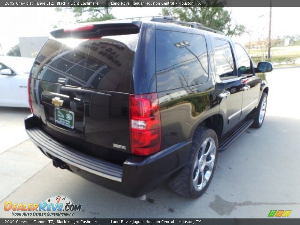 2009 Chevrolet Tahoe LTZ Black / Light Cashmere Photo #10