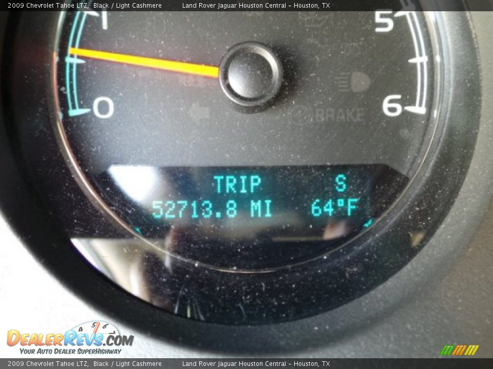 2009 Chevrolet Tahoe LTZ Black / Light Cashmere Photo #15