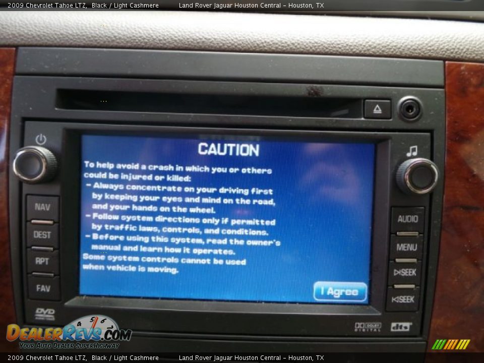 2009 Chevrolet Tahoe LTZ Black / Light Cashmere Photo #17