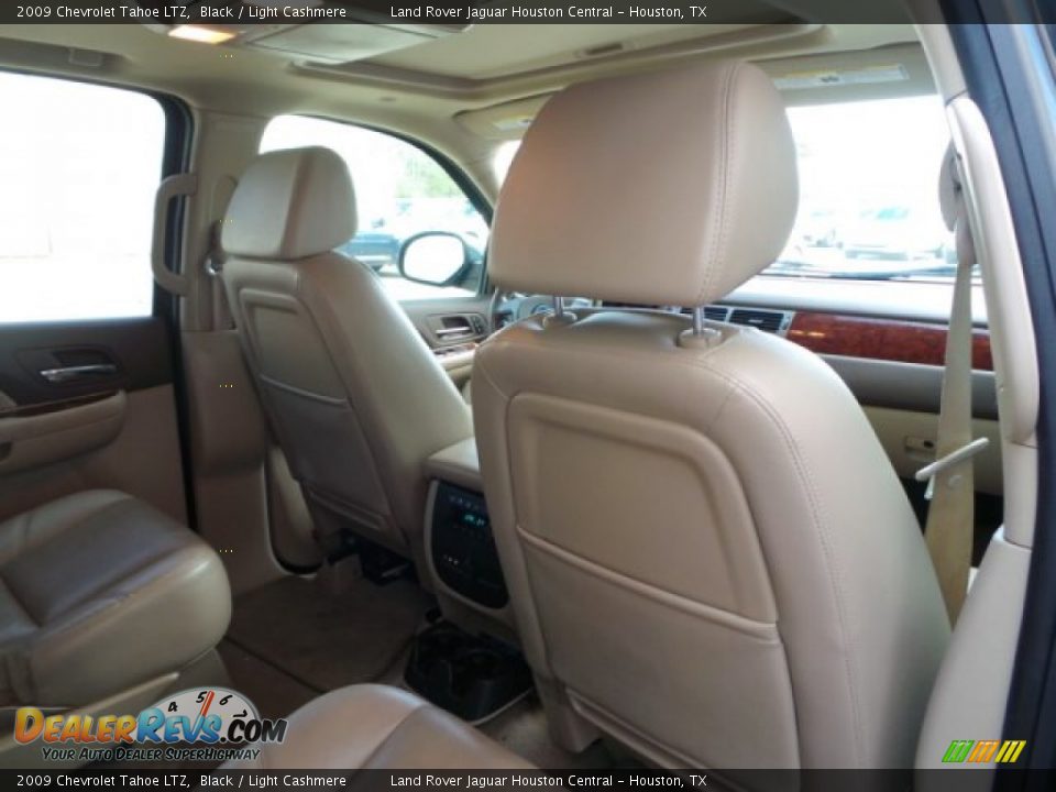2009 Chevrolet Tahoe LTZ Black / Light Cashmere Photo #28