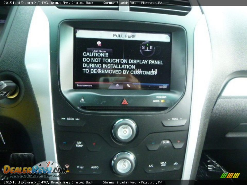 2015 Ford Explorer XLT 4WD Bronze Fire / Charcoal Black Photo #8