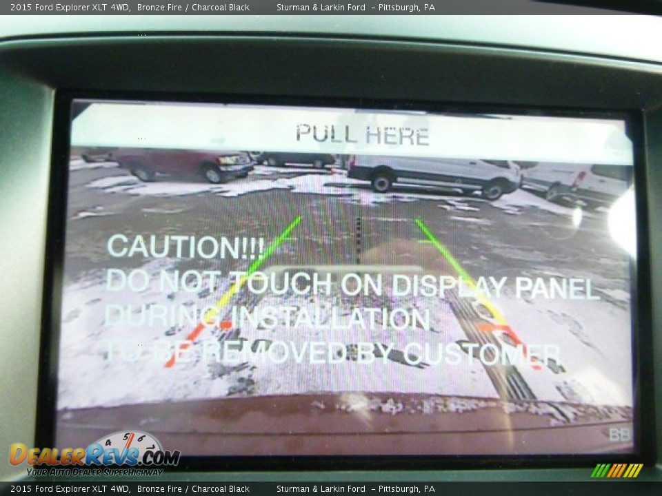 2015 Ford Explorer XLT 4WD Bronze Fire / Charcoal Black Photo #9