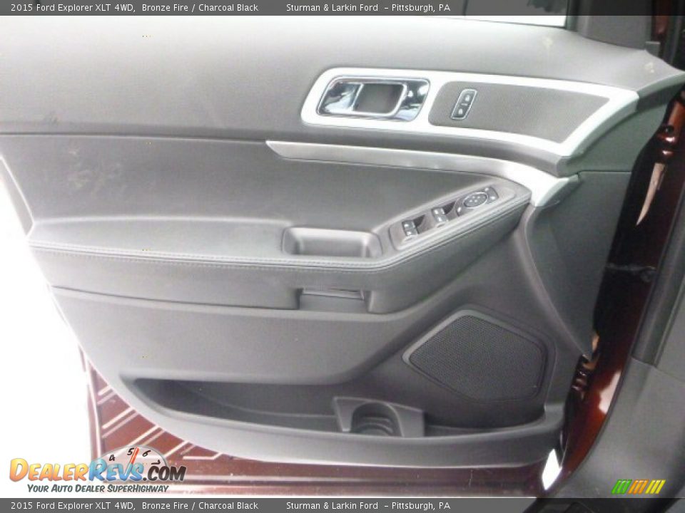 2015 Ford Explorer XLT 4WD Bronze Fire / Charcoal Black Photo #11