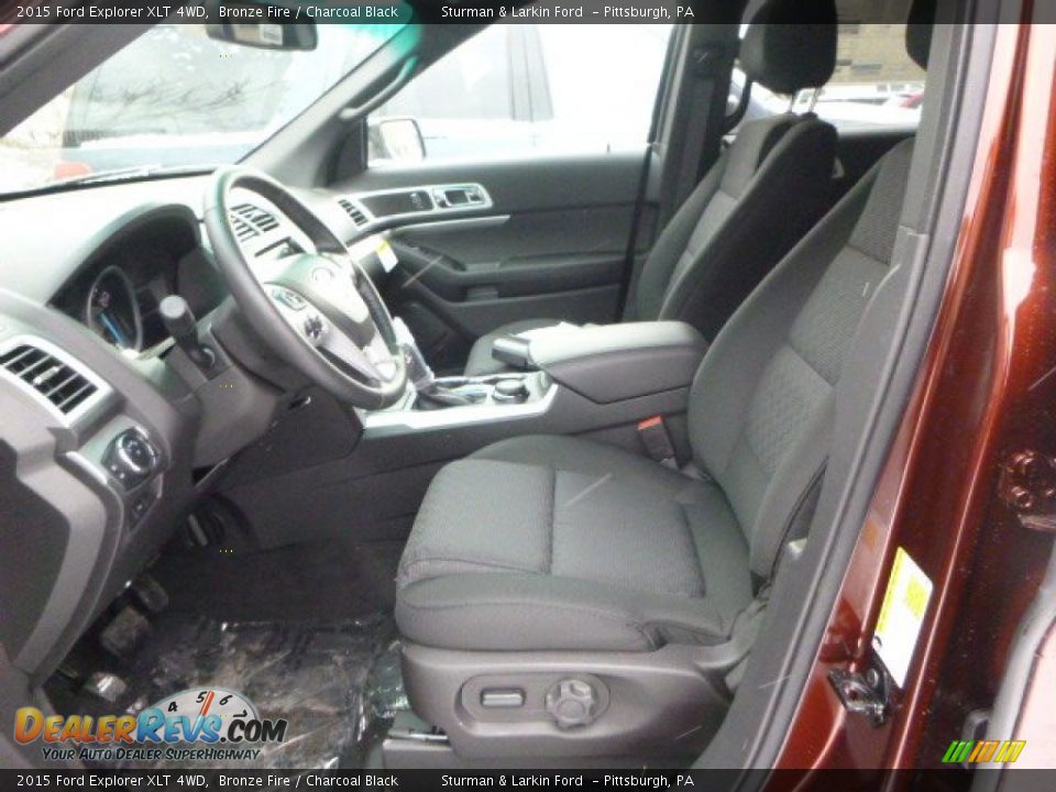 2015 Ford Explorer XLT 4WD Bronze Fire / Charcoal Black Photo #15