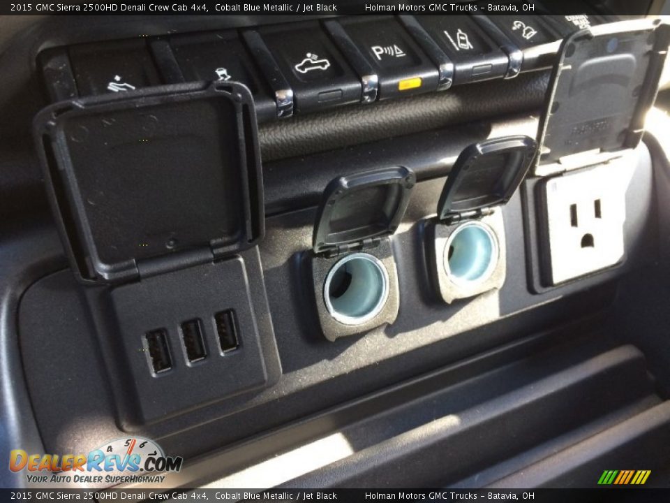 2015 GMC Sierra 2500HD Denali Crew Cab 4x4 Cobalt Blue Metallic / Jet Black Photo #12