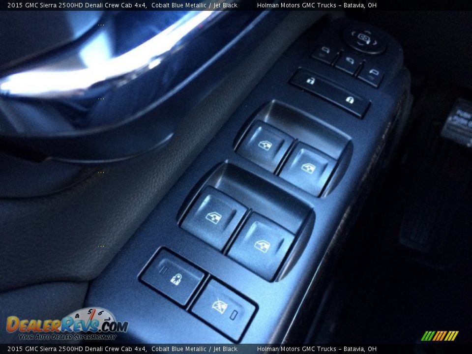 2015 GMC Sierra 2500HD Denali Crew Cab 4x4 Cobalt Blue Metallic / Jet Black Photo #18