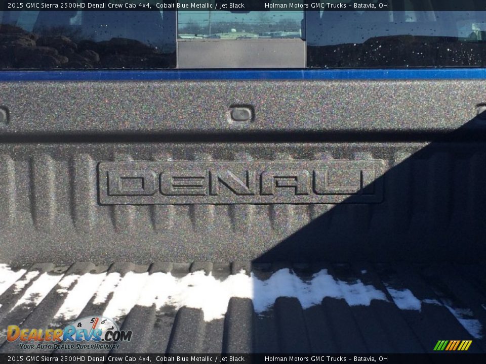 2015 GMC Sierra 2500HD Denali Crew Cab 4x4 Cobalt Blue Metallic / Jet Black Photo #31