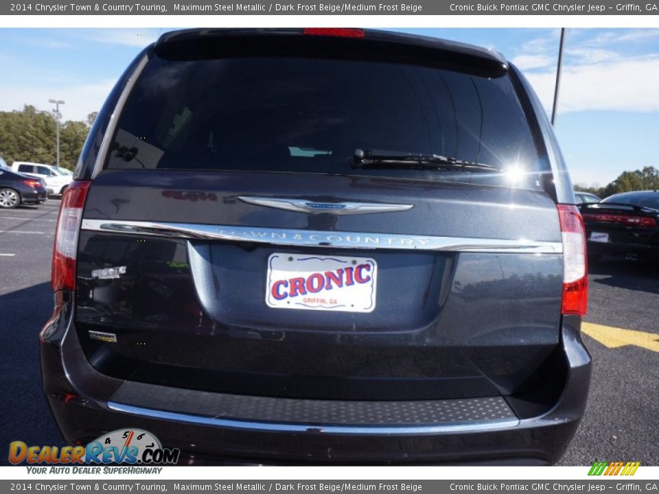 2014 Chrysler Town & Country Touring Maximum Steel Metallic / Dark Frost Beige/Medium Frost Beige Photo #6