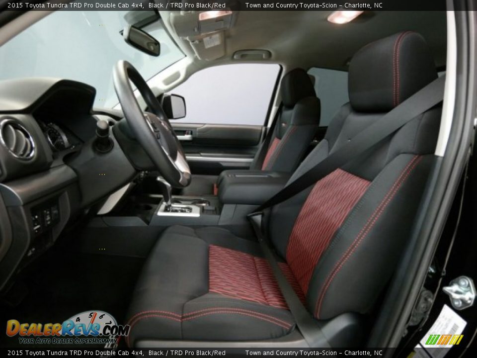 Front Seat of 2015 Toyota Tundra TRD Pro Double Cab 4x4 Photo #28