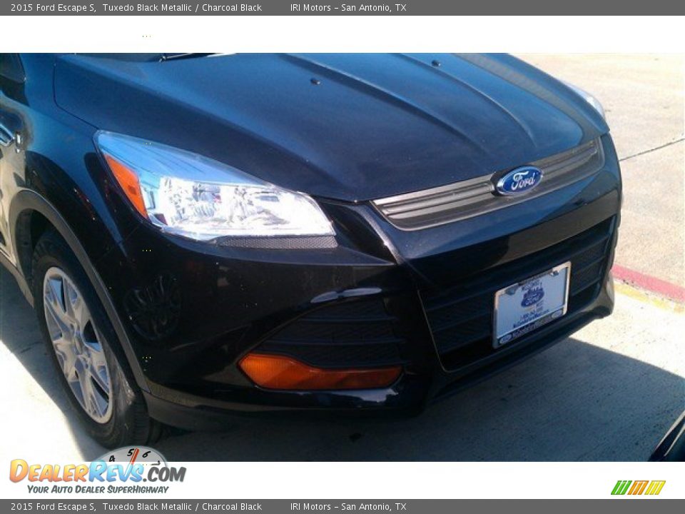 2015 Ford Escape S Tuxedo Black Metallic / Charcoal Black Photo #2