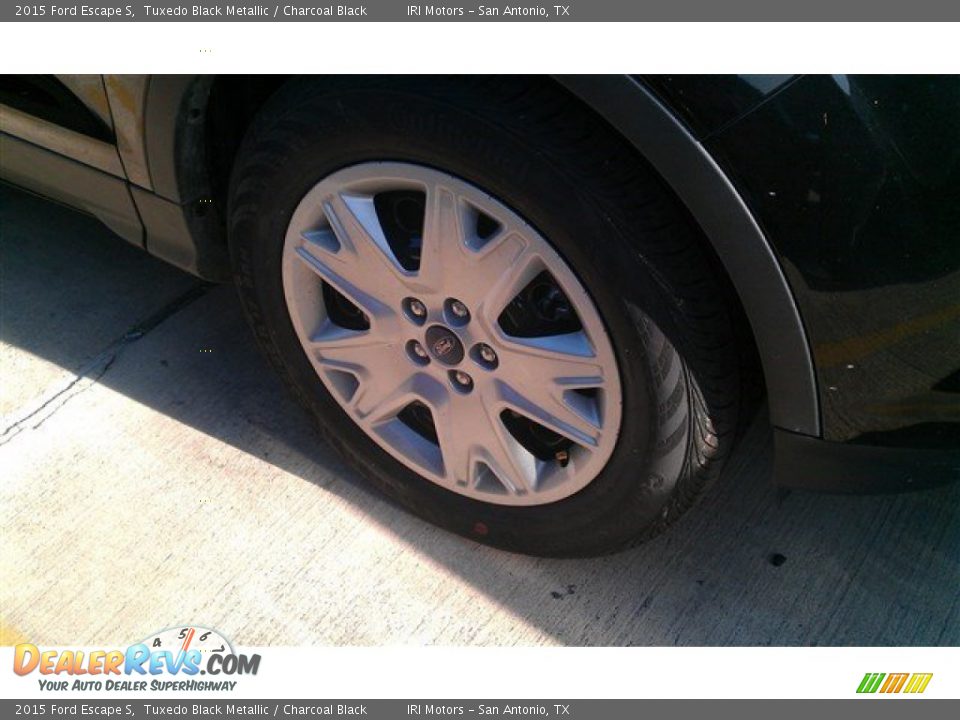 2015 Ford Escape S Tuxedo Black Metallic / Charcoal Black Photo #3