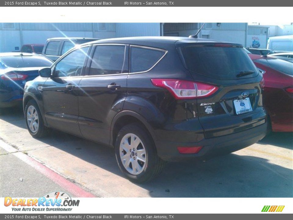 2015 Ford Escape S Tuxedo Black Metallic / Charcoal Black Photo #6